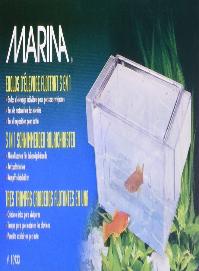 Marina 3-in-1 Floating Breeding Trap, Fish Breeding Box, 10933 - Image 2